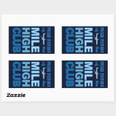 Mile High Club stickers (Vel)