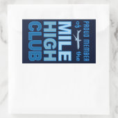 Mile High Club stickers (Tas)