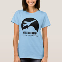 Mile High Club VIP Girls Trip Grappig Vliegtuig