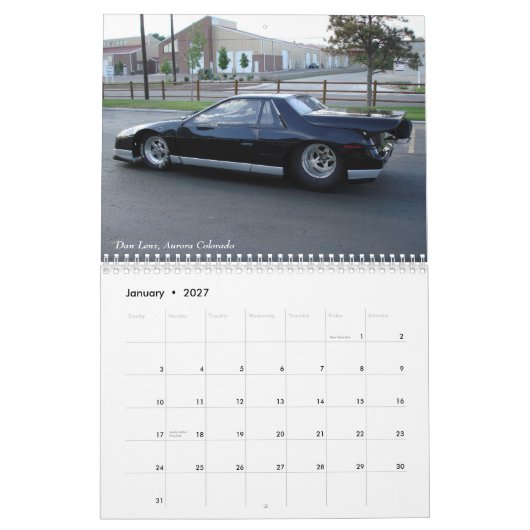 Mile High Fieros, 2010 Kalender (Jan 2027)