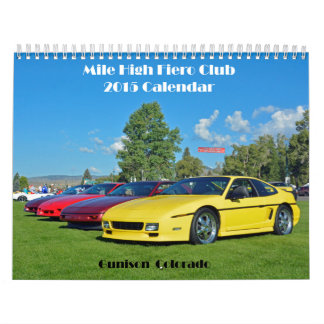 Mile High Fieros 2015 Agenda Kalender