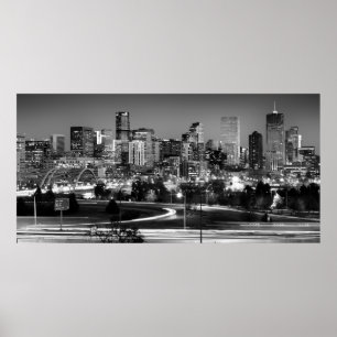 Mile High Skyline Poster