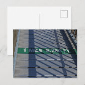 Mile High Steel Bridge bij Grandfather Mountain, N Briefkaart (Voorkant / Achterkant)