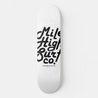Mile High Surf Co. Dirty Script Persoonlijk Skateboard