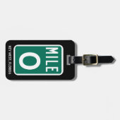 Mile Marker 0 Key West, FL Bagagelabel (Voorkant horizontaal)