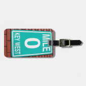 Mile Marker 0 Sign Bagagelabel (Voorkant horizontaal)