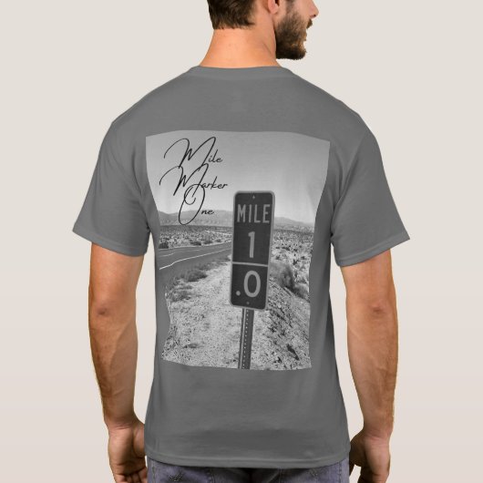Mile Marker One Album T-Shirt (Achterkant)