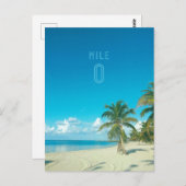 MILE ZERO briefkaart (Voorkant / Achterkant)