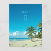 MILE ZERO briefkaart (Voorkant)
