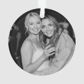 Miles Apart, maar Besties op de allerbeste vriend Ornament (achterkant)