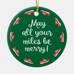 Miles Be Merry Keramisch Ornament