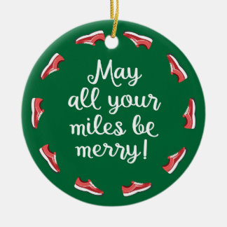 Miles Be Merry Keramisch Ornament