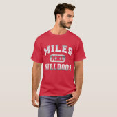 "MILES BULLDOGS GYM" T-Shirt (Voorkant volledig)