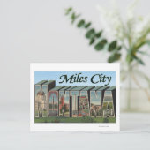 Miles City, Montana Briefkaart (Staand voorkant)