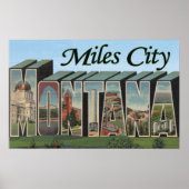 Miles City, Montana Poster (Voorkant)
