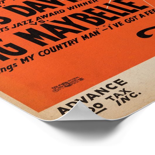 Miles Davis Battle Royal Poster (Hoek)