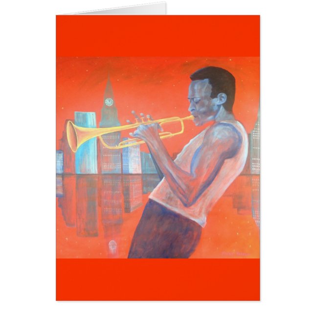 Miles Davis Card (Voorkant)