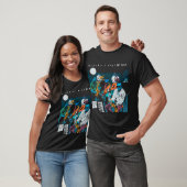 Miles Davis Kind of Blue geïllustreerd door Maximi T-shirt (Unisex)