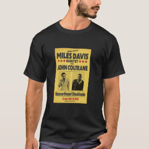 Miles Davis Quintet en John Coltrane Stockholm 19 T-shirt