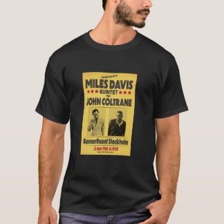 Miles Davis Quintet en John Coltrane Stockholm 19 T-shirt