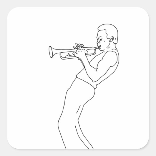 Miles Davis Sticker (Voorkant)