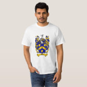 Miles Family Crest - Miles Coat of Arms T-shirt (Voorkant volledig)