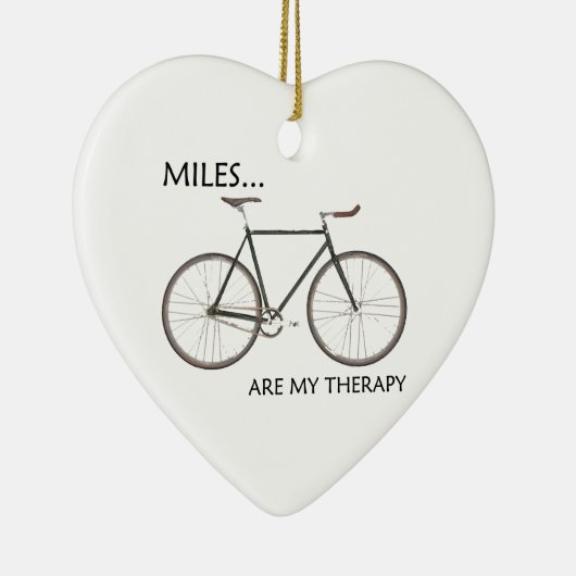 MIles is mijn therapie Keramisch Ornament (Rechts)