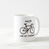 Miles is mijn therapie koffiemok (Voorkant rechts)