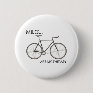 MIles is mijn therapie Ronde Button 5,7 Cm