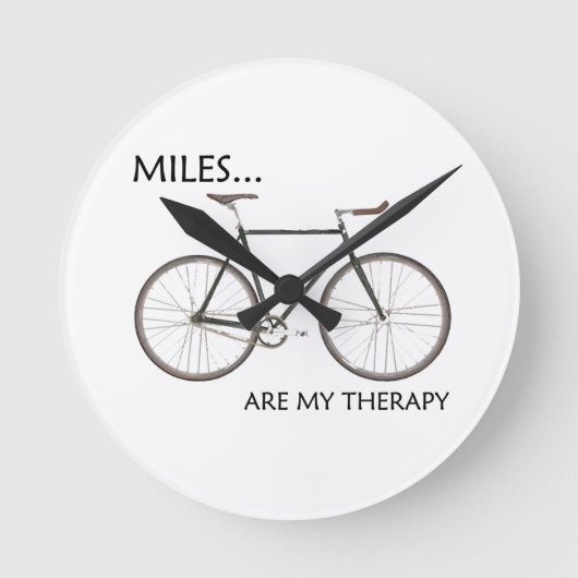 MIles is mijn therapie Ronde Klok (Voorkant)