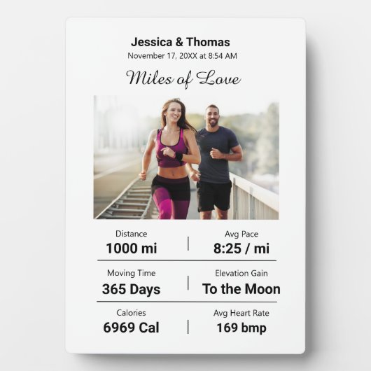 Miles Liefde Fotoplaat (voorkant)