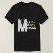 Miles Mingus Monk Famous Jazz Orchestra We gaan ee T-shirt (Design voorkant)