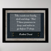 Miles om te gaan voor ik slaap poster (Voorkant)