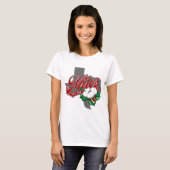 "MILES, TEXAS - KATOEN" T-Shirt (Voorkant volledig)