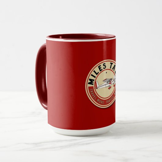 MilesTalk Mok in Red (Voorkant links)