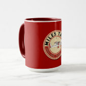 MilesTalk Mok in Red (Voorkant links)