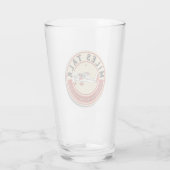 MilesTalk Pint Glass Glas (Achterkant)
