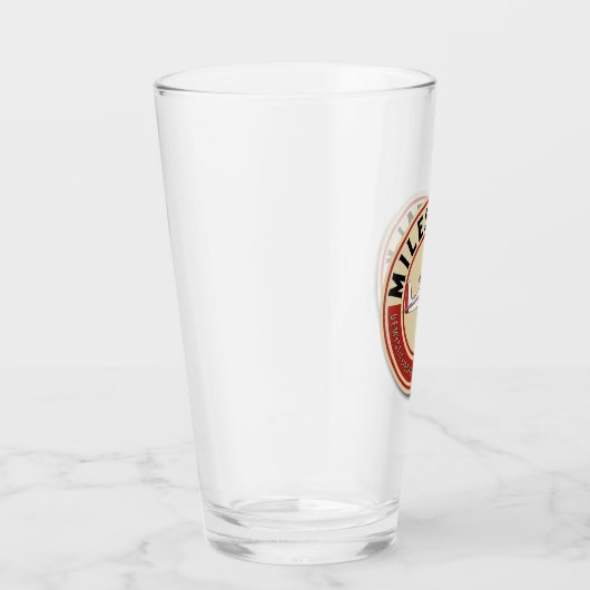 MilesTalk Pint Glass Glas (Rechts)