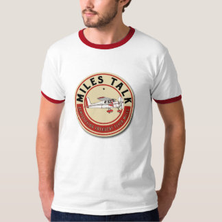 MilesTalk Red Ringer T-Shirt