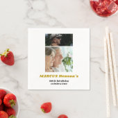 Milestone 90e verjaardag 2 foto's servet (Insitu)