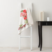 Milestone Baby Girl Blanket Sherpa Deken (In situ)