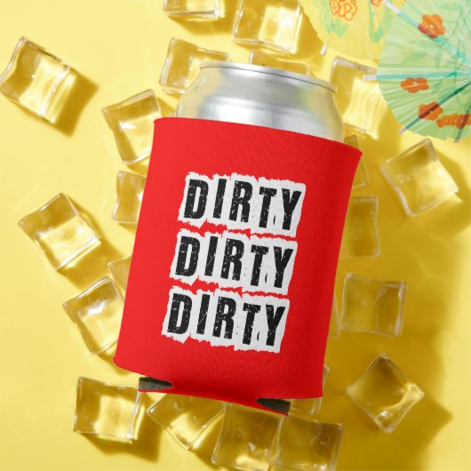 Milestone Birthday Dirty Dirty Dirty 30 Red Party Blikjeskoeler (Insitu Zomer)