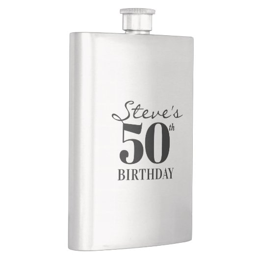 Milestone Birthday Flask Flacon (Rechts)