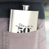 Milestone Birthday Flask Flacon (Voorbeeld)