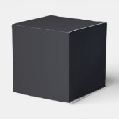 Milestone Birthday Gold Black Bedankdoosjes (Achterkant)