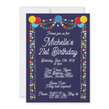 Milestone Birthday Invite