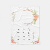 Milestone Blanket Fleece Deken (Voorkant)