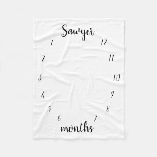 Milestone Blanket Fleece Deken