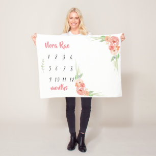 Milestone Blanket Fleece Deken