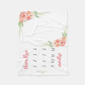 Milestone Blanket Fleece Deken (Voorkant)